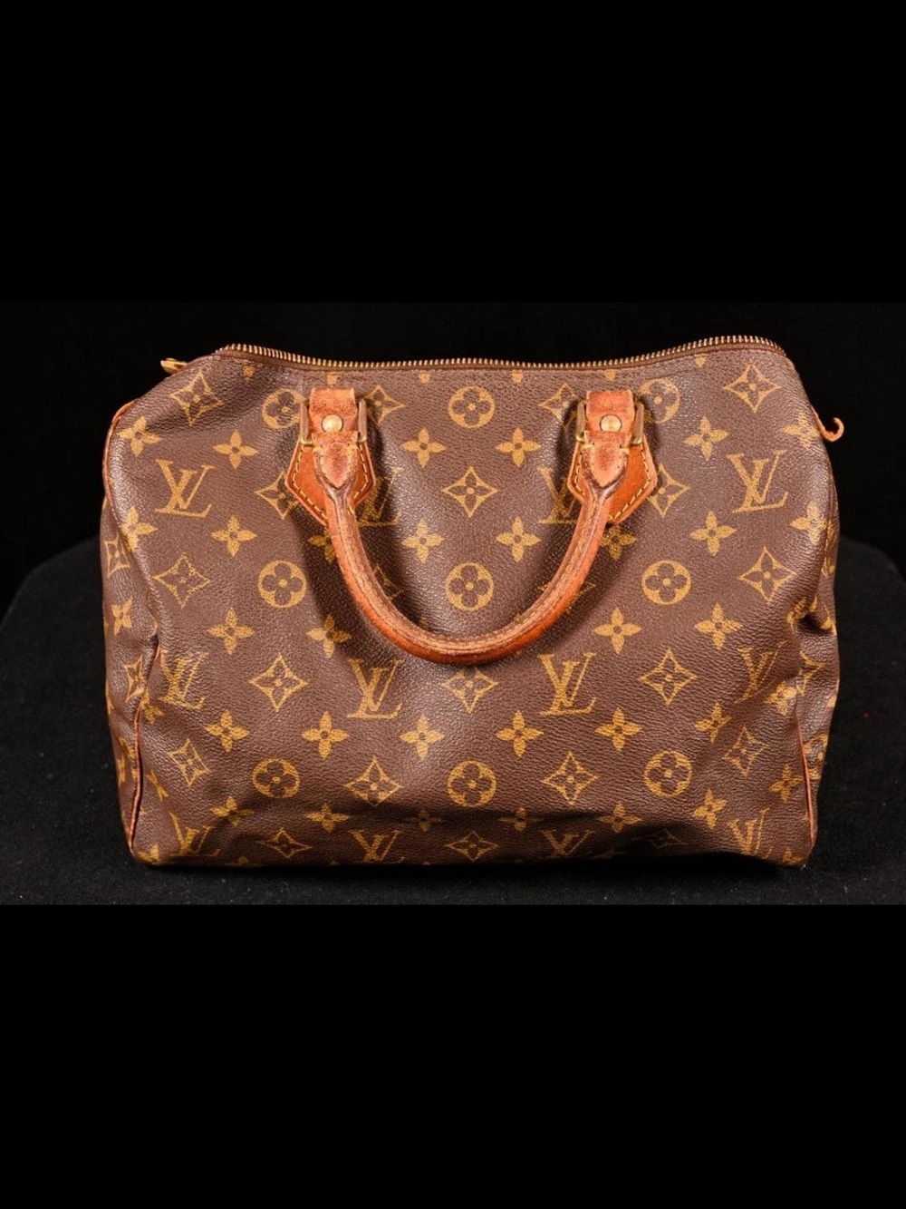 Louis Vuitton Brown Monogram Speedy 25 Women's Top-Handle Bag